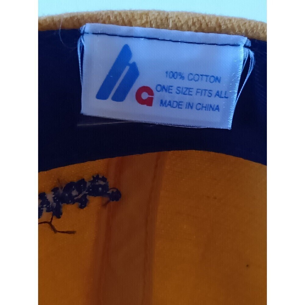 PGA Tour Golf Hat Men's Adjustable Autographed Yellow Embroidered - Picture 8 of 10